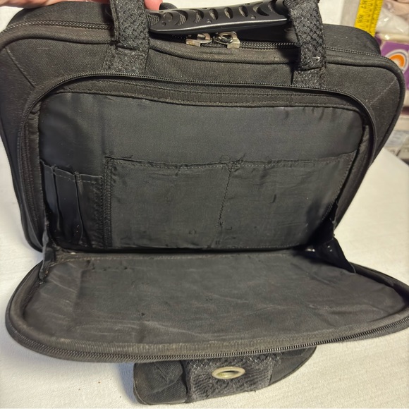 Mobile Edge Nylon ScanFastCollection Checkpoint Laptop Briefcase black 11X14 - Picture 6 of 16